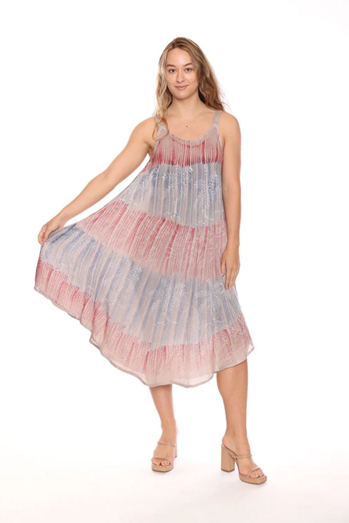 Spaghetti Strap Umbrella Dress