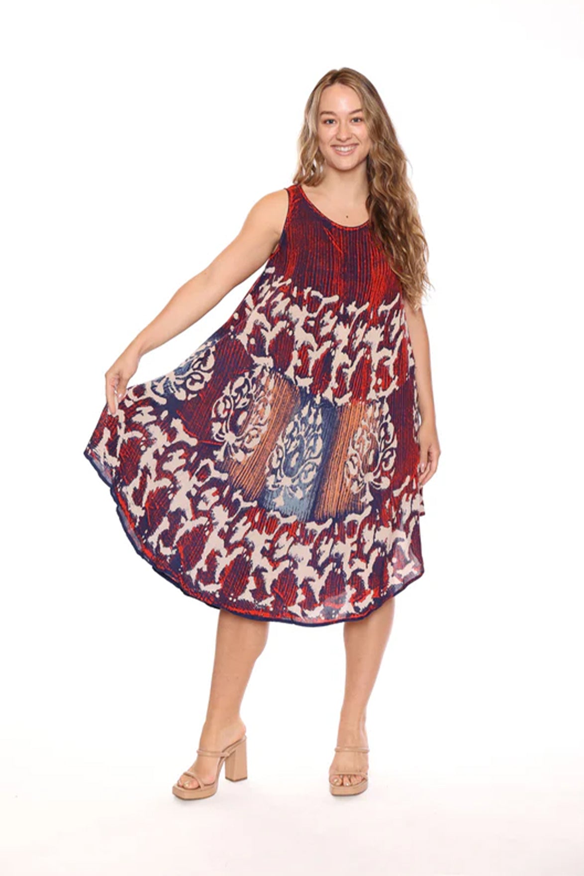 Rayon Umbrella Dress