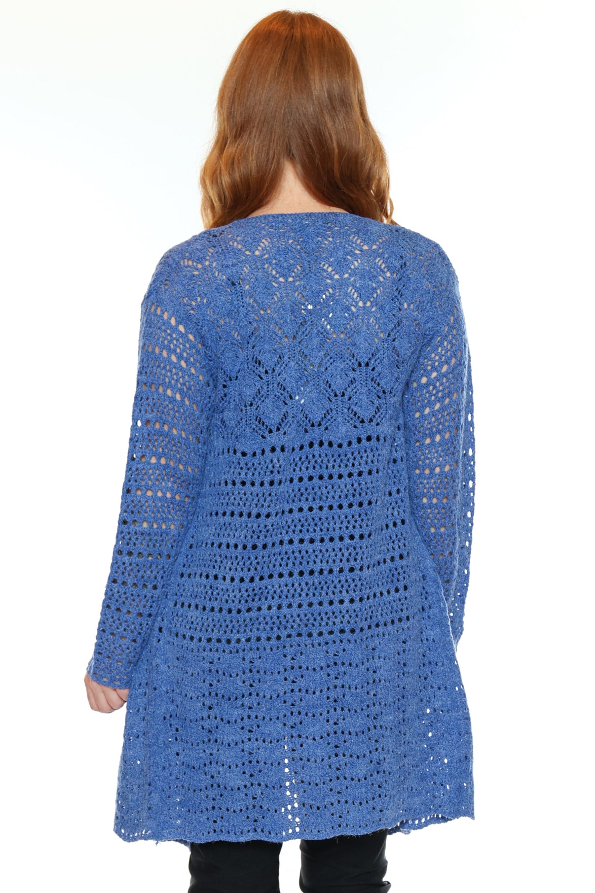 Coastal Breeze Open Knit Cardigan