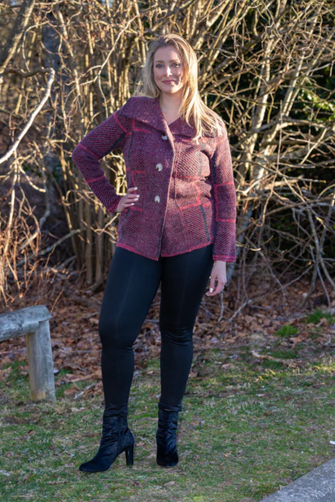 Valentina Button-Up Cardigan