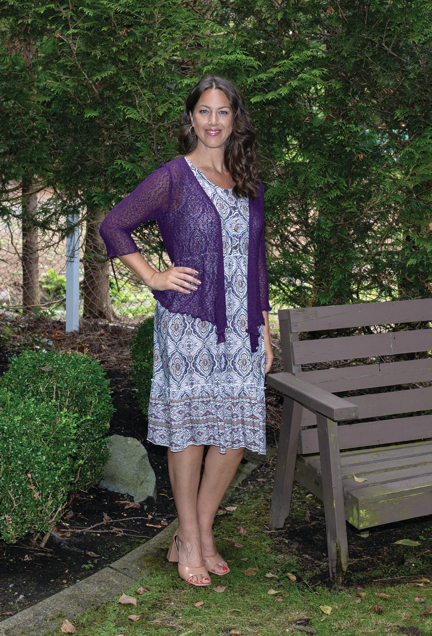Papa Mesh Cardigan