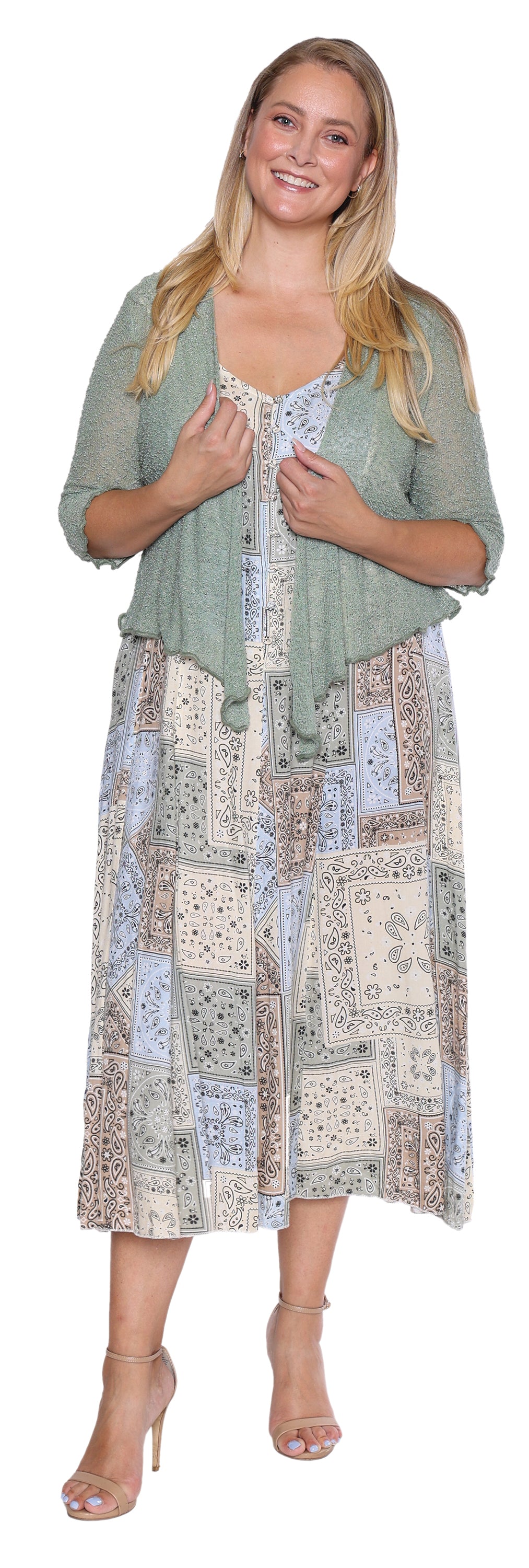 Papa Mesh Cardigan