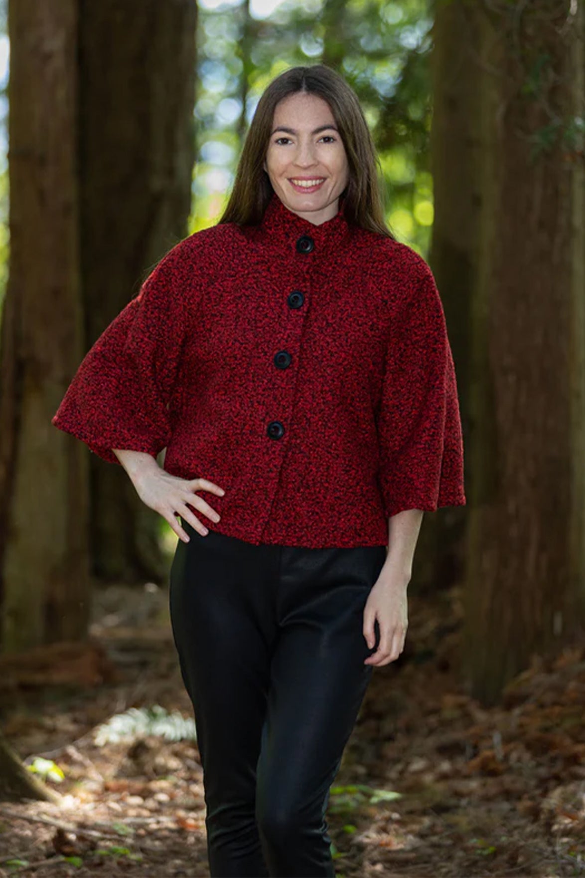 Francesca Button-Up Sweater