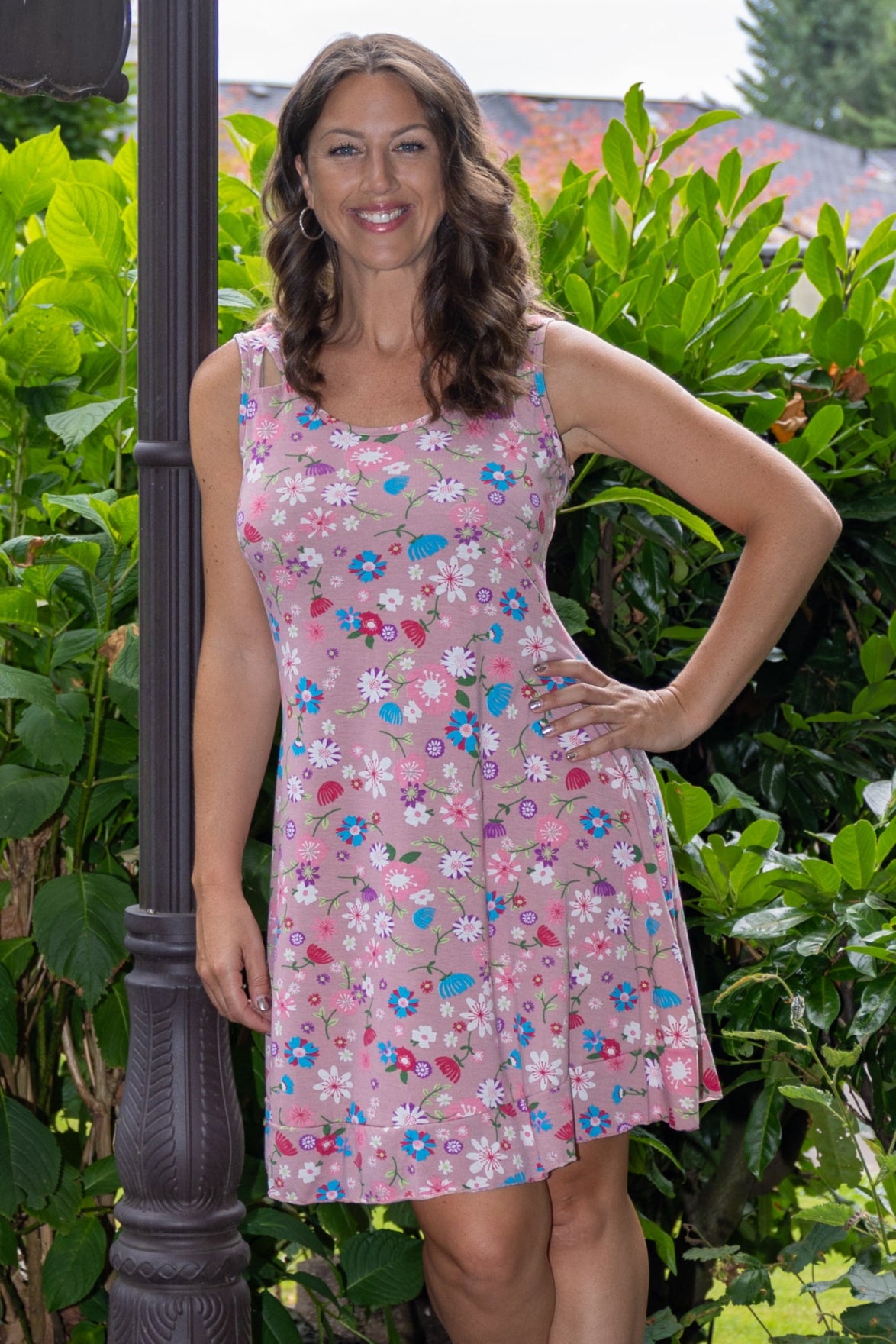 Luna Petal Sleeveless Dress