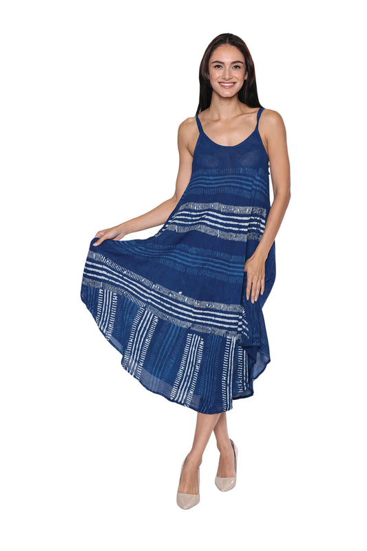 Spaghetti Strap Umbrella Dress