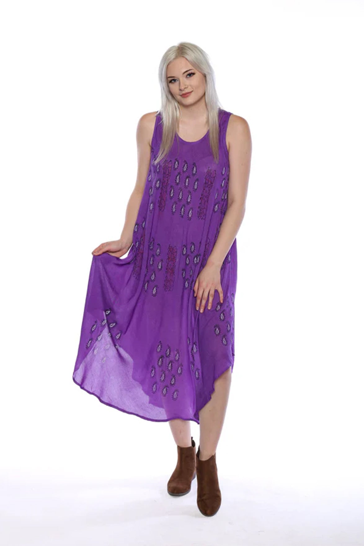 Rayon Umbrella Dress