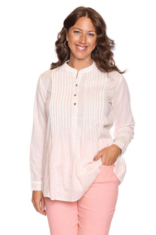 Soft Grace Pintuck Blouse