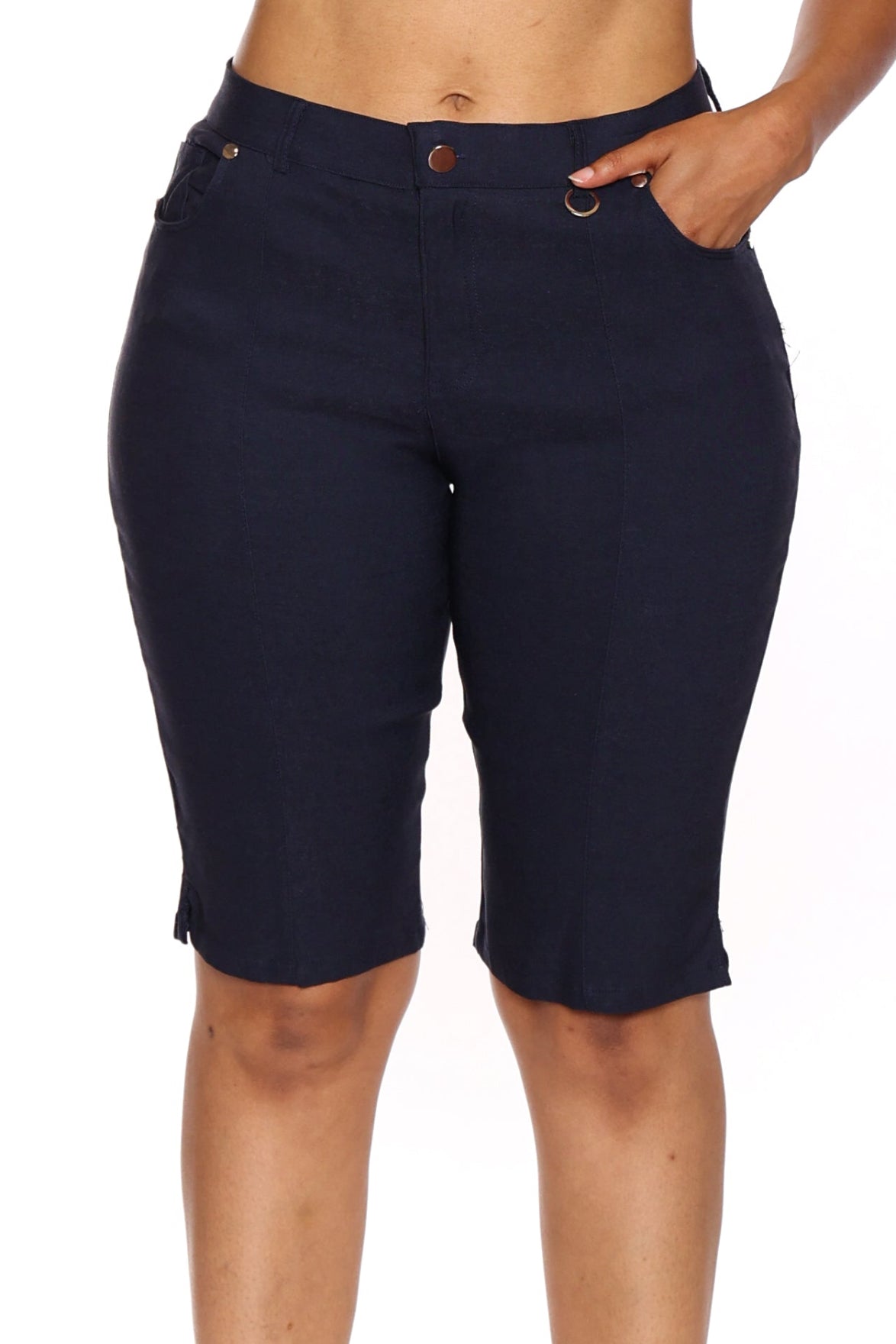 Stretch Bermuda Shorts