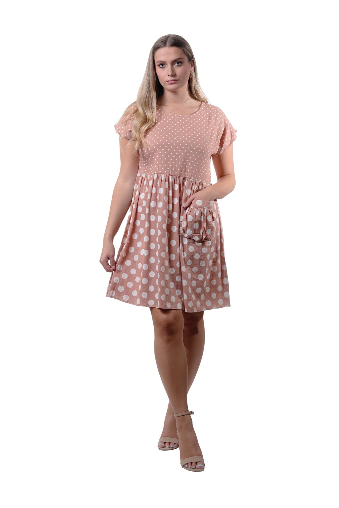 Jasmine Polka Dot Dress