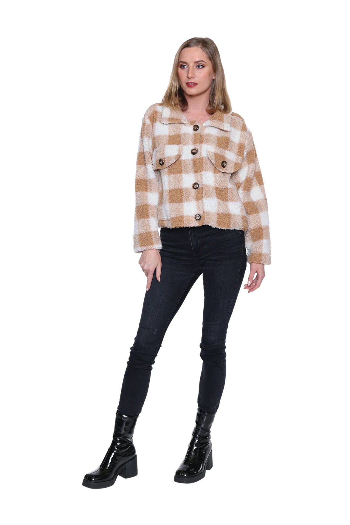 Amy Sherpa Jacket