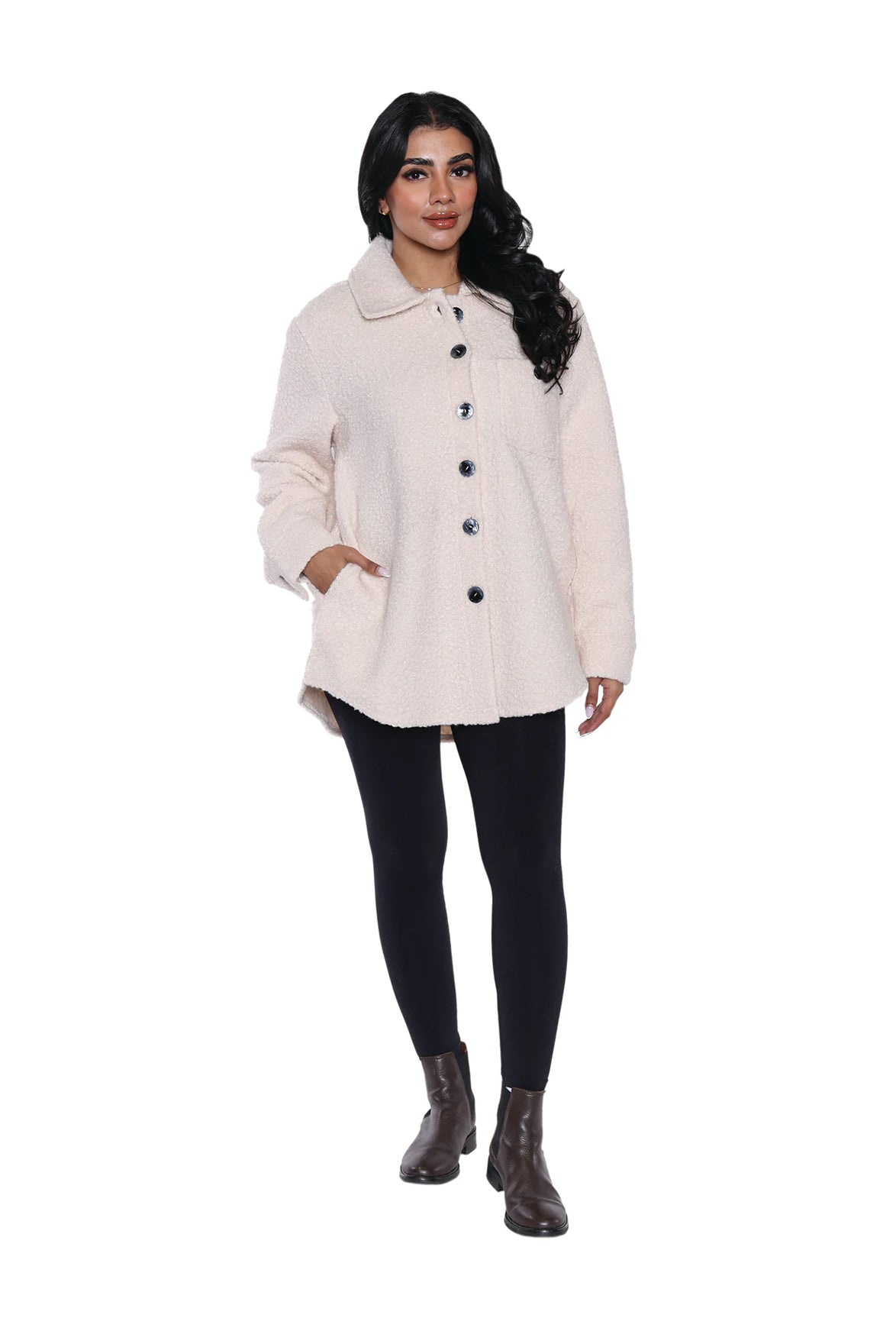 Gabriella Button-Up Shacket