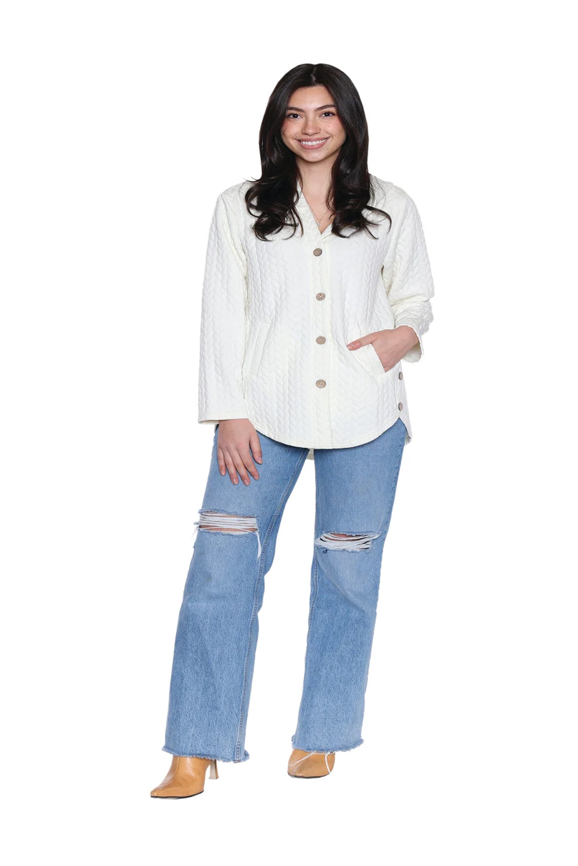 Freya Button-Up Top