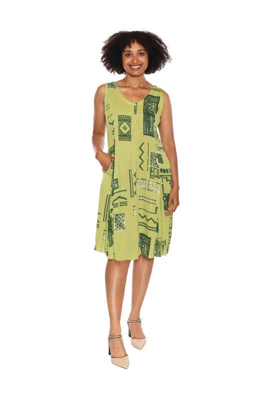 Whispering Shamrock Midi Dress