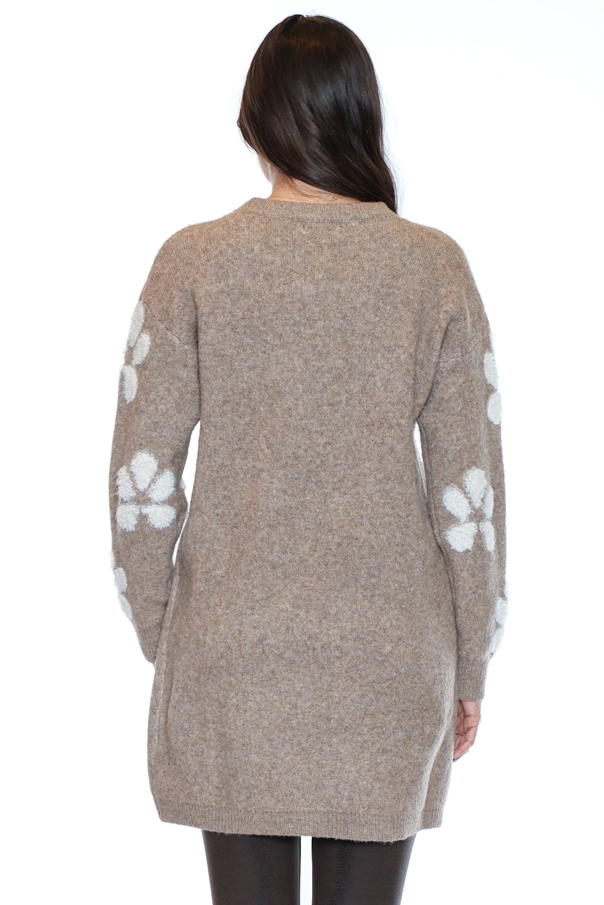 Floral Sweater Dress
