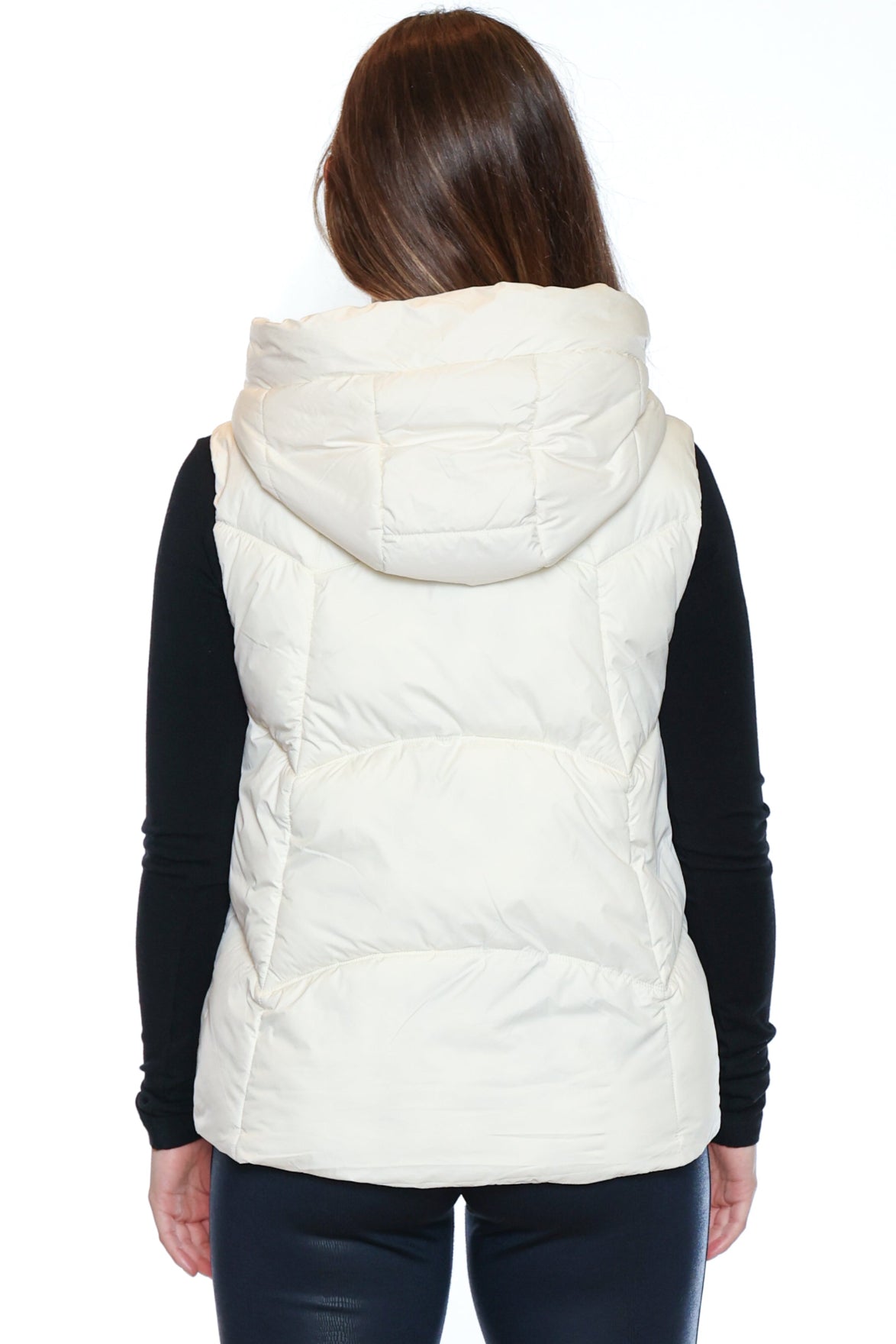 Puffer Vest with Hood