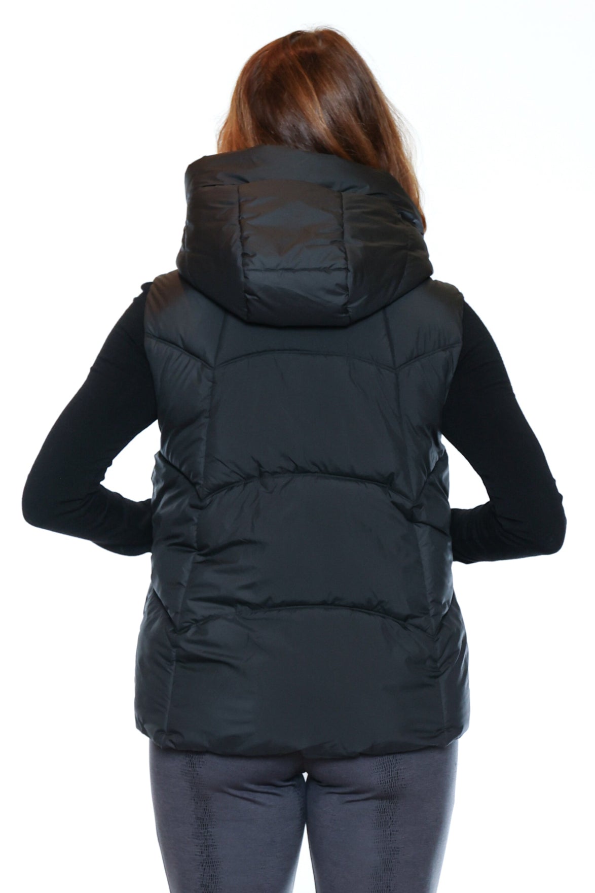 Puffer Vest with Hood