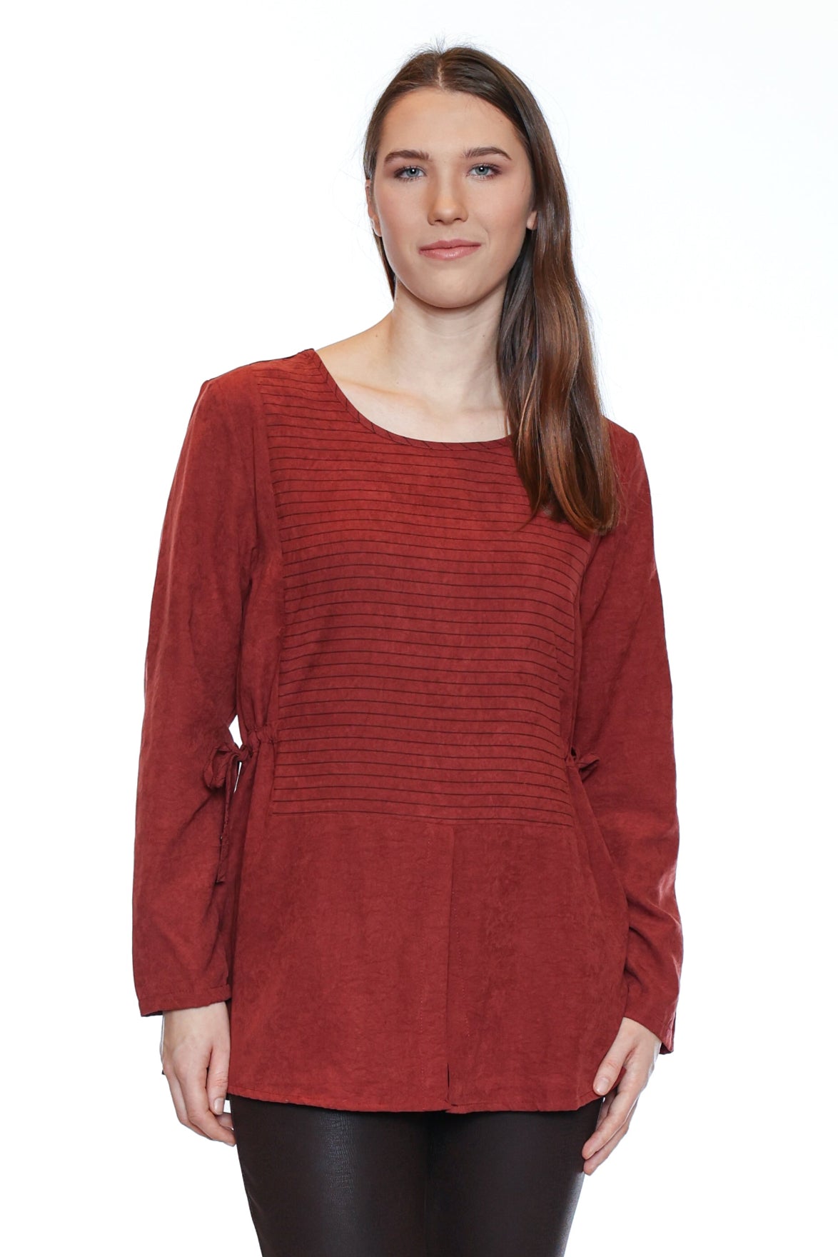 Textured Long Sleeve Tunic