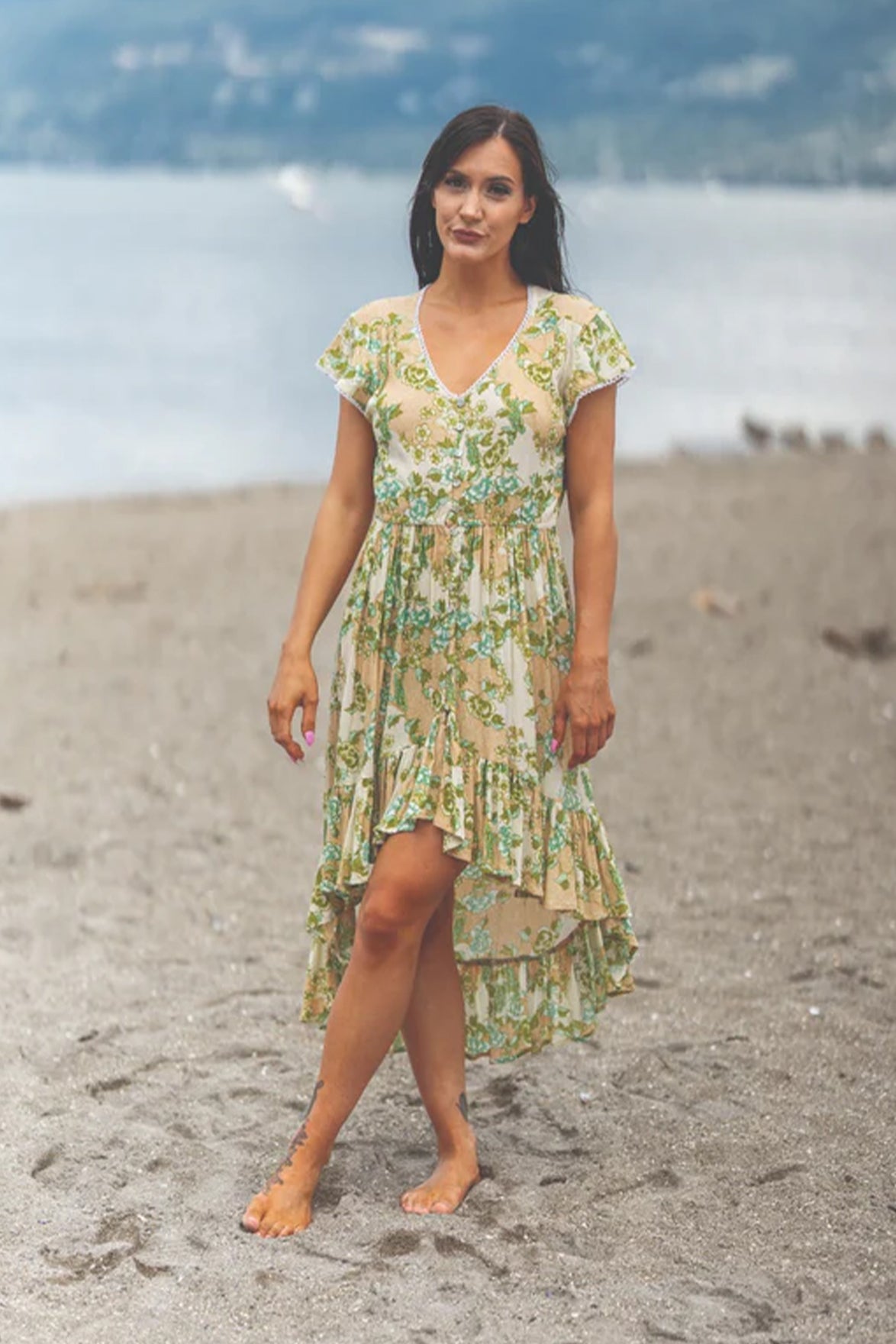 Emma High Low Dress