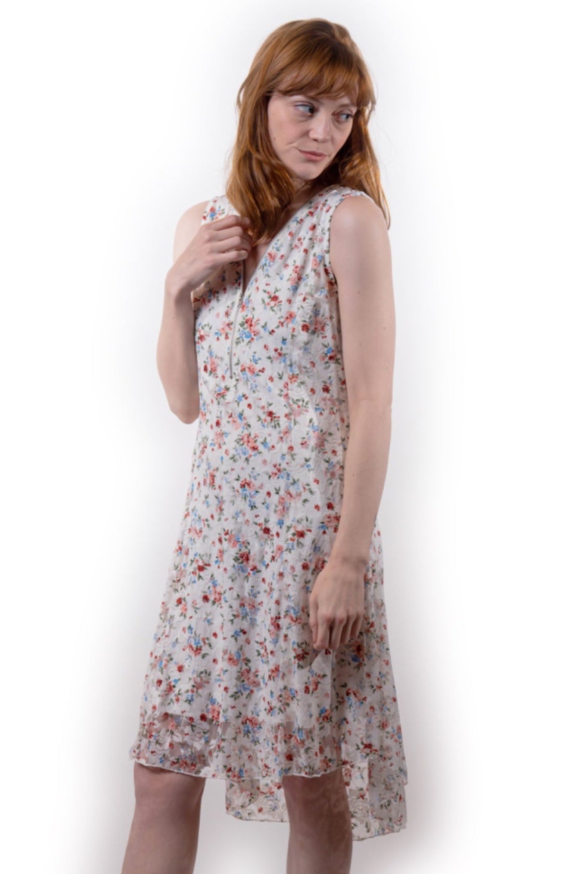 Marlowe Polka Dot A-Line Dress