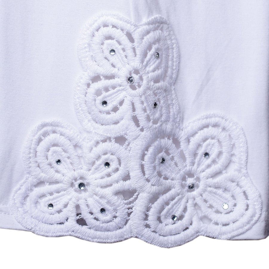 Bamboo Rhinestone Capris