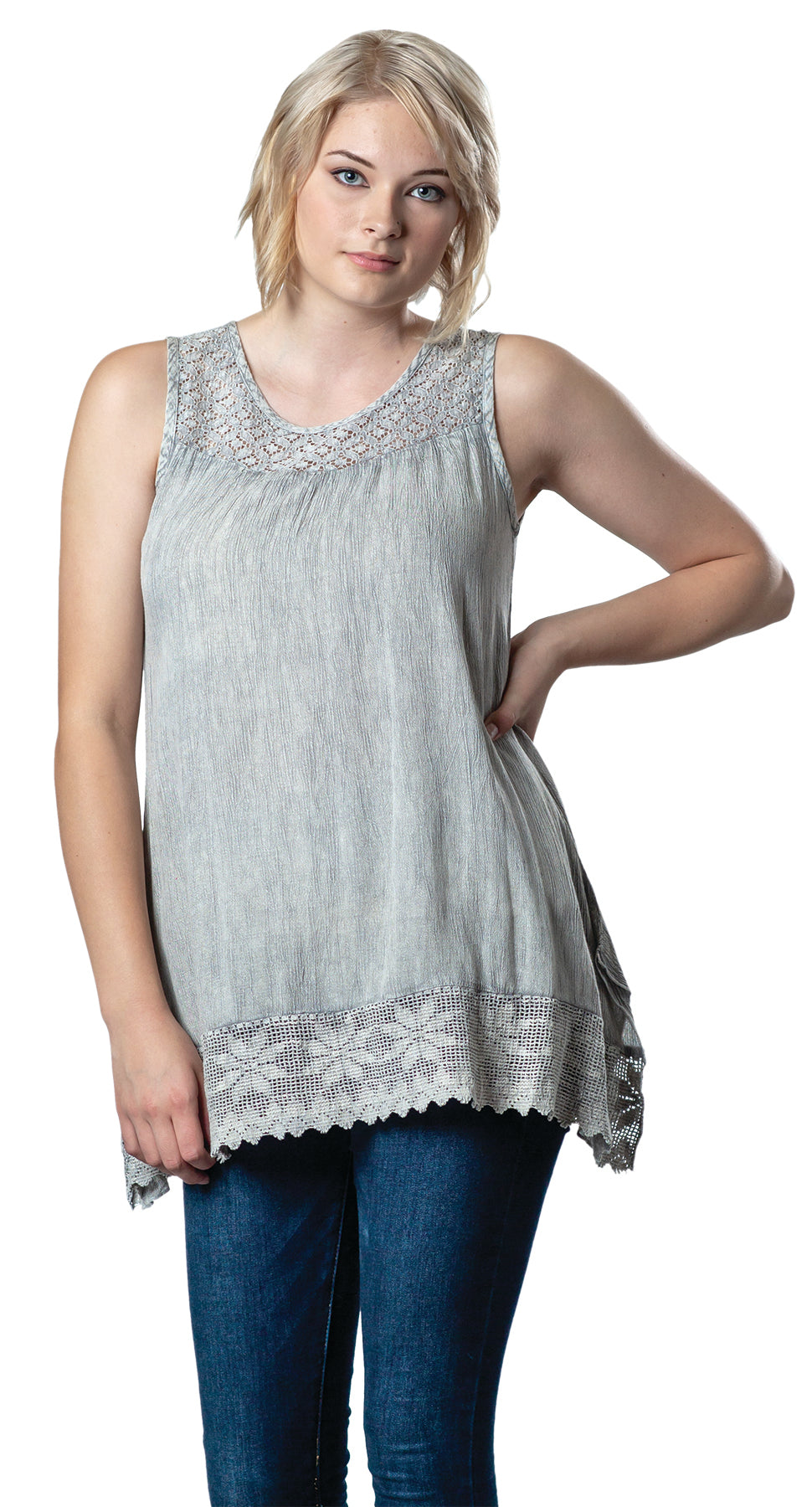 Stonewash Tank Top