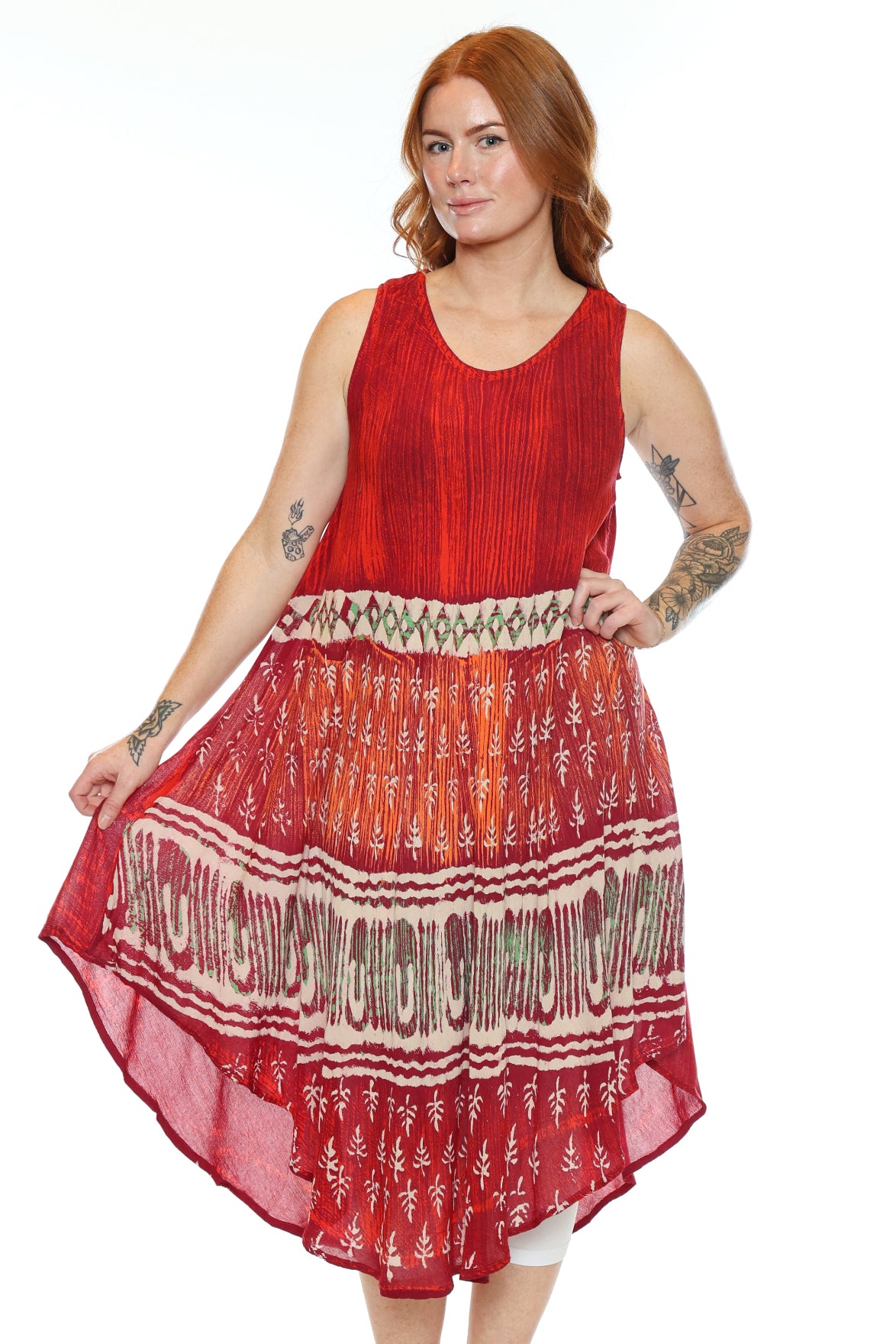 Rayon Umbrella Dress