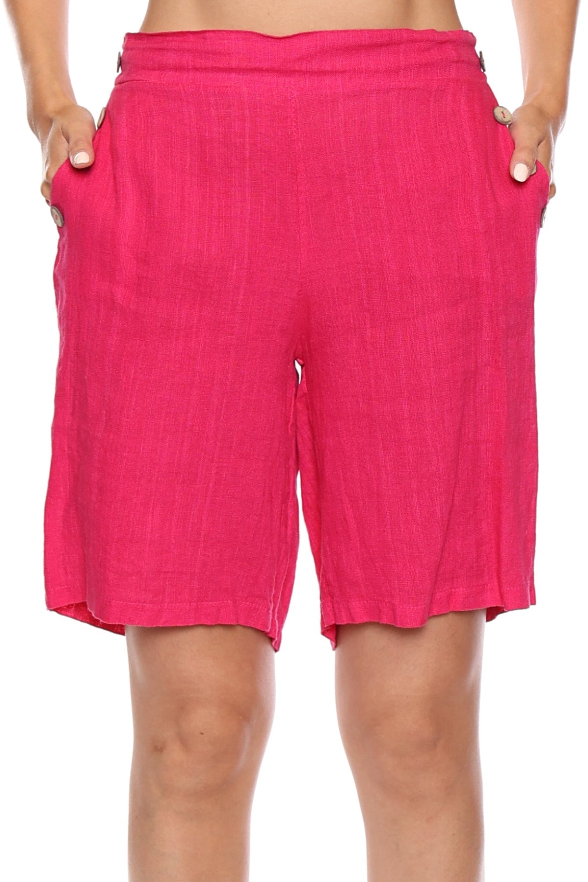 Relaxed Linen Shorts