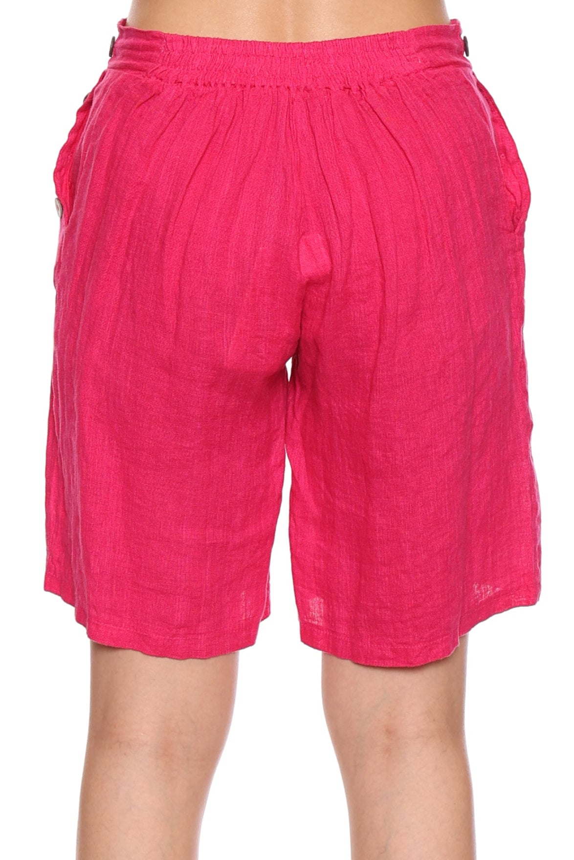 Relaxed Linen Shorts