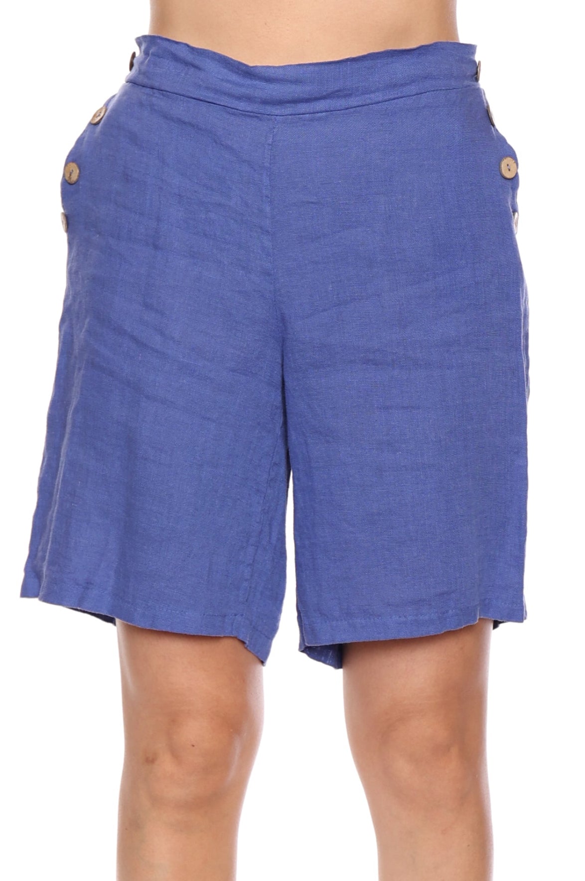 Relaxed Linen Shorts