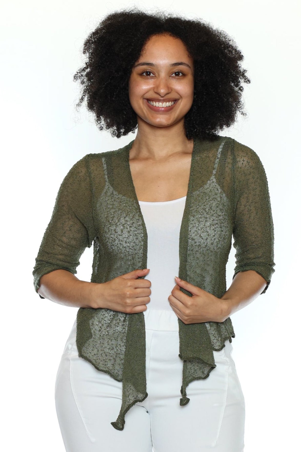 Papa Mesh Cardigan