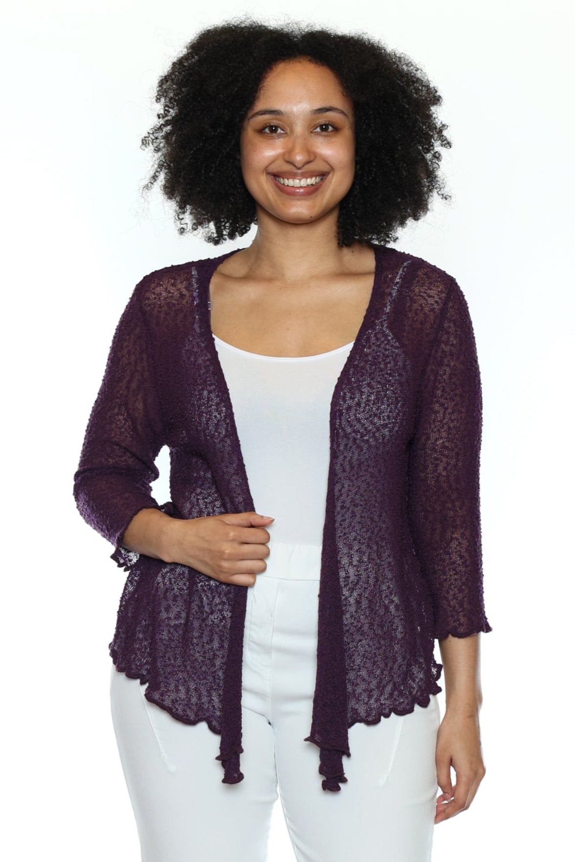 Papa Mesh Cardigan