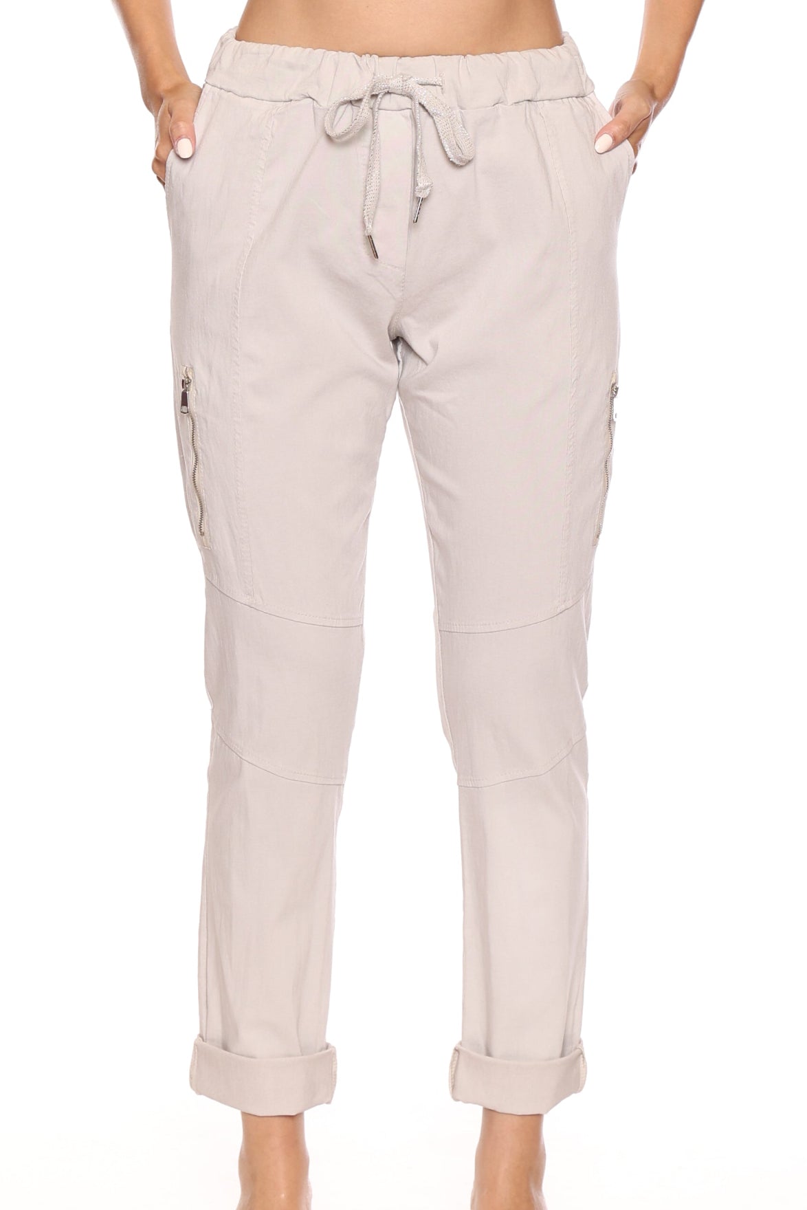 Zip Pocket Stretch Trouser