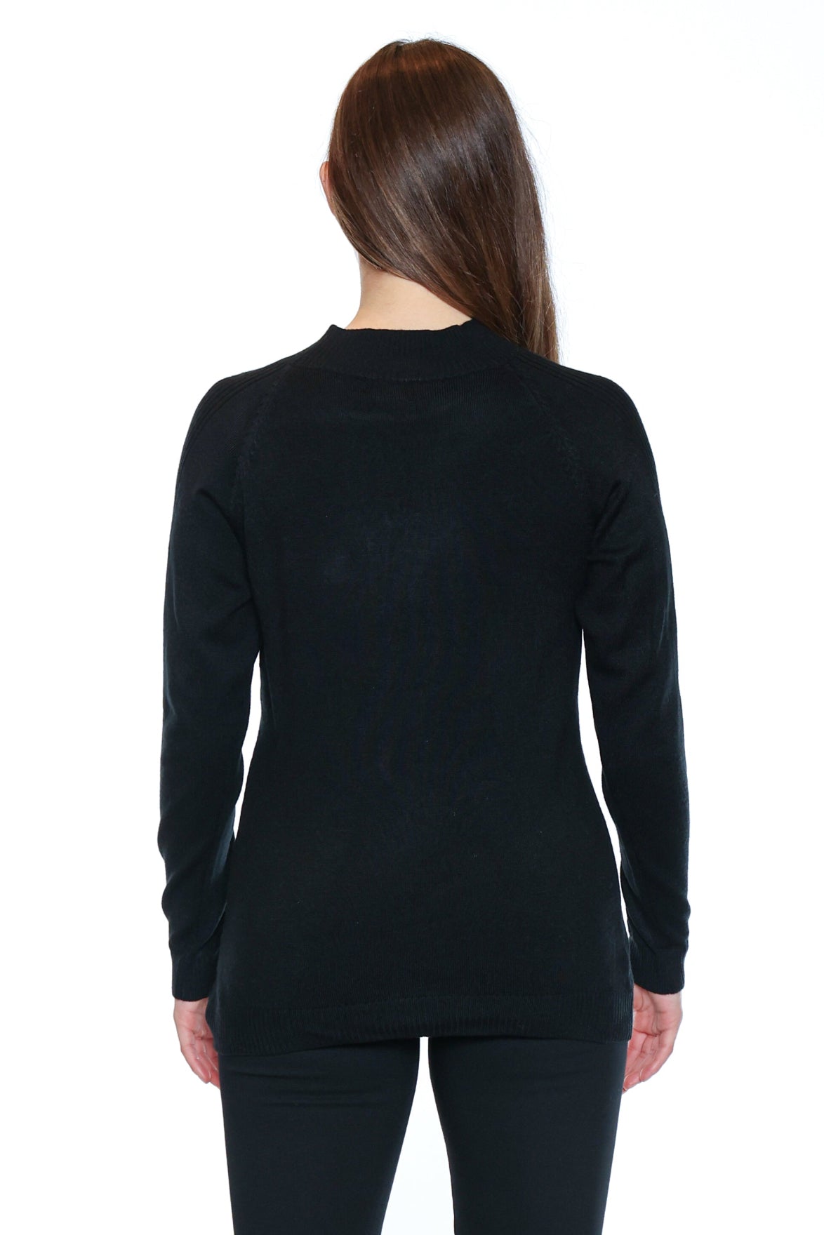 Classic Mock-Neck Sweater