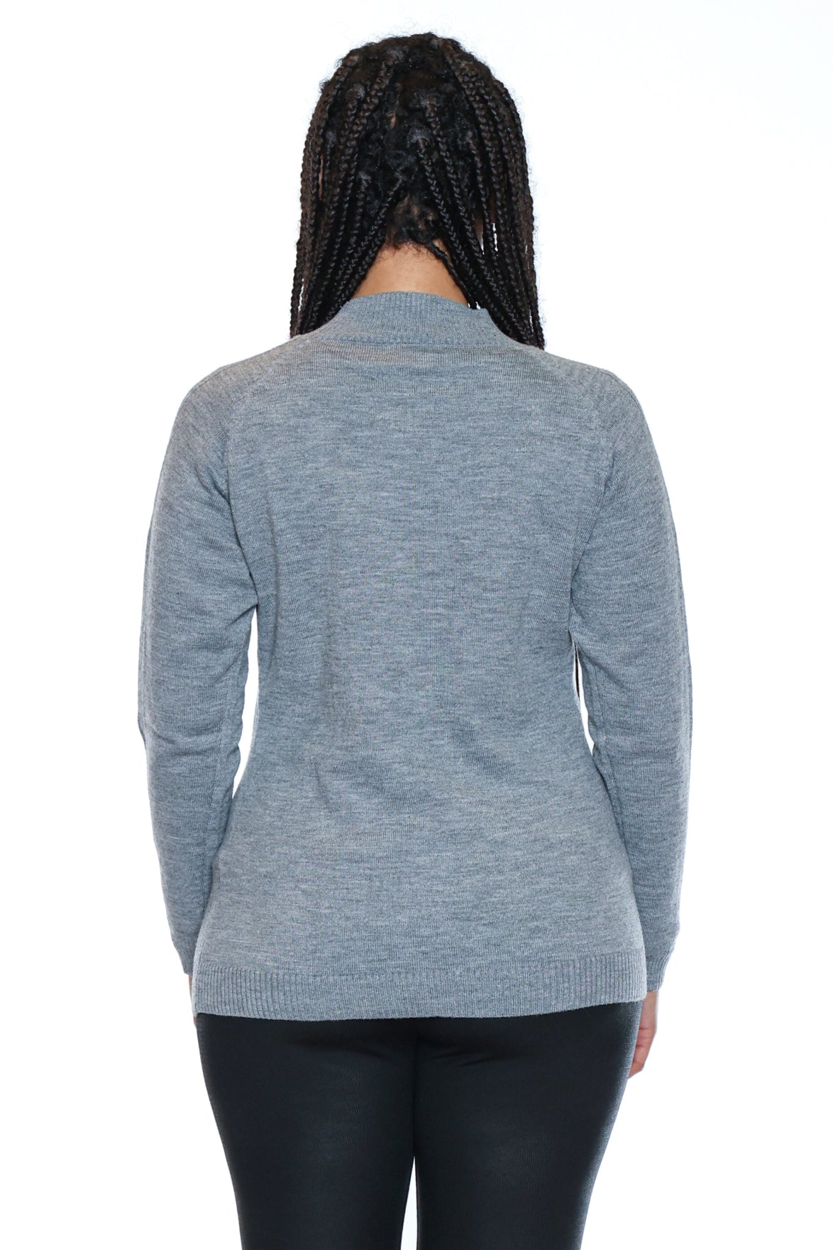 Classic Mock-Neck Sweater