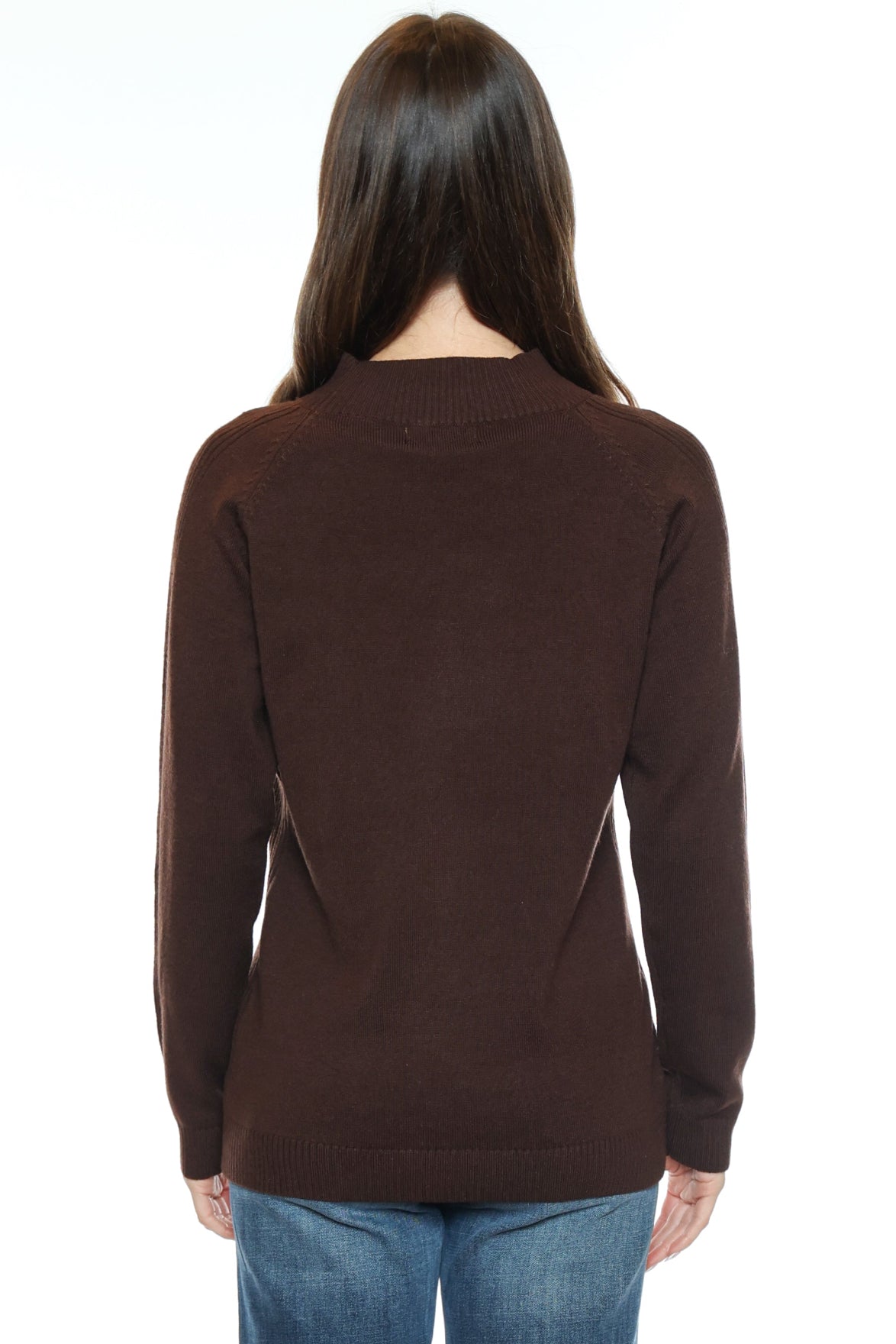 Classic Mock-Neck Sweater