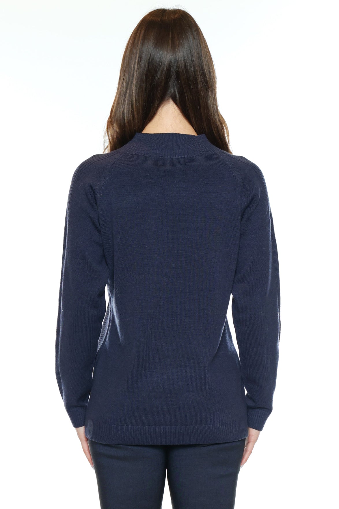 Classic Mock-Neck Sweater