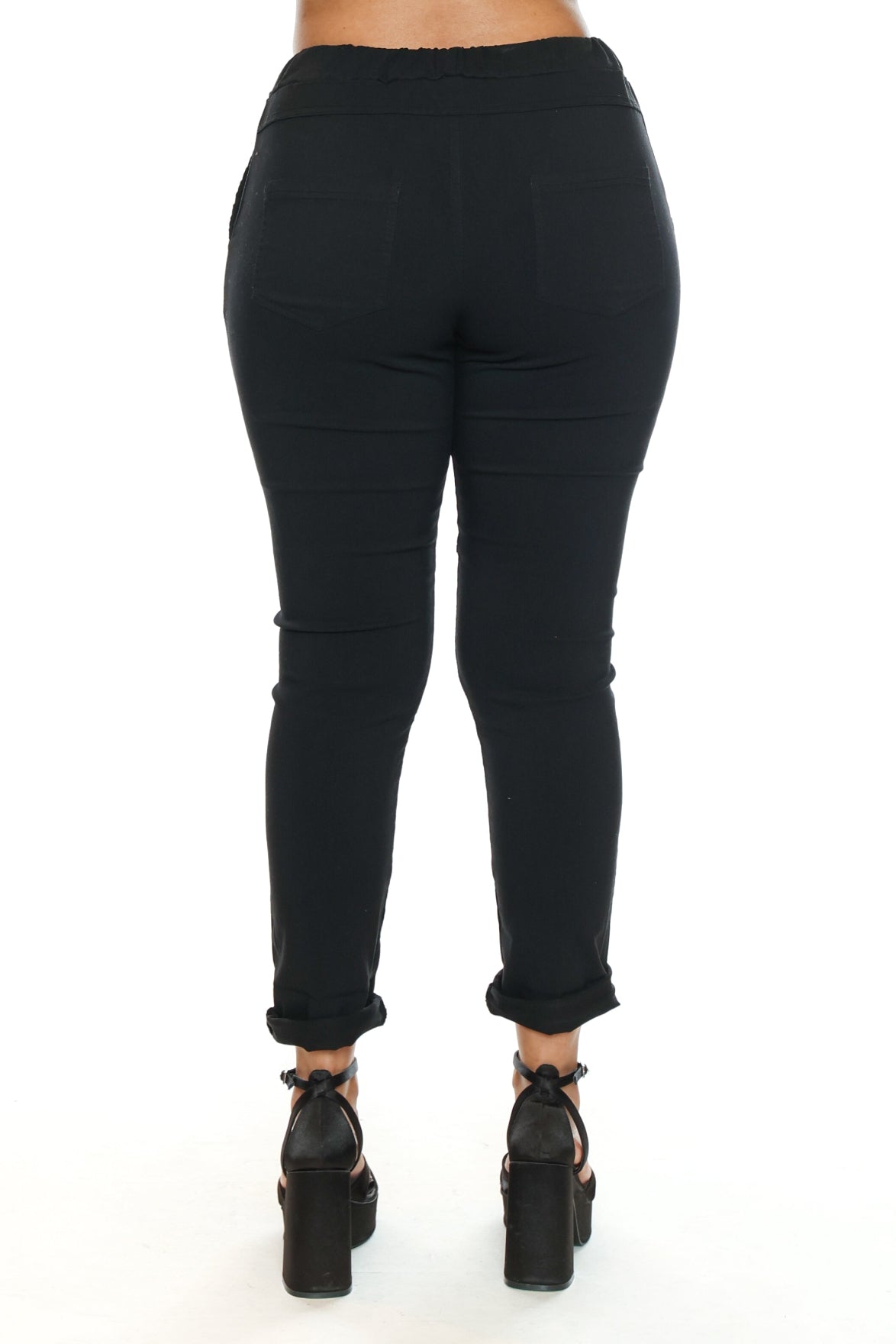 Zip Pocket Stretch Trouser