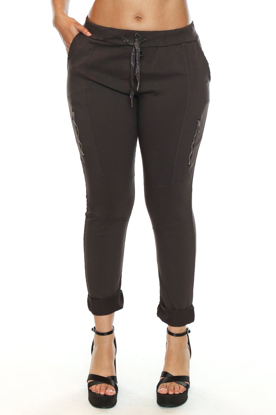 Zip Pocket Stretch Trouser