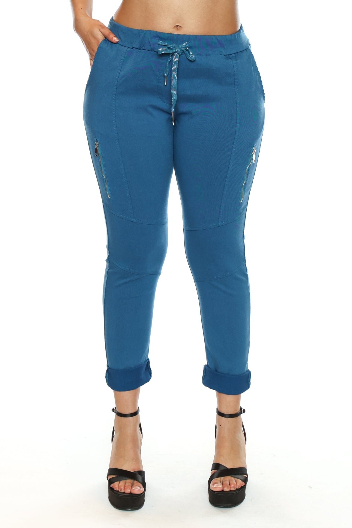 Zip Pocket Stretch Trouser