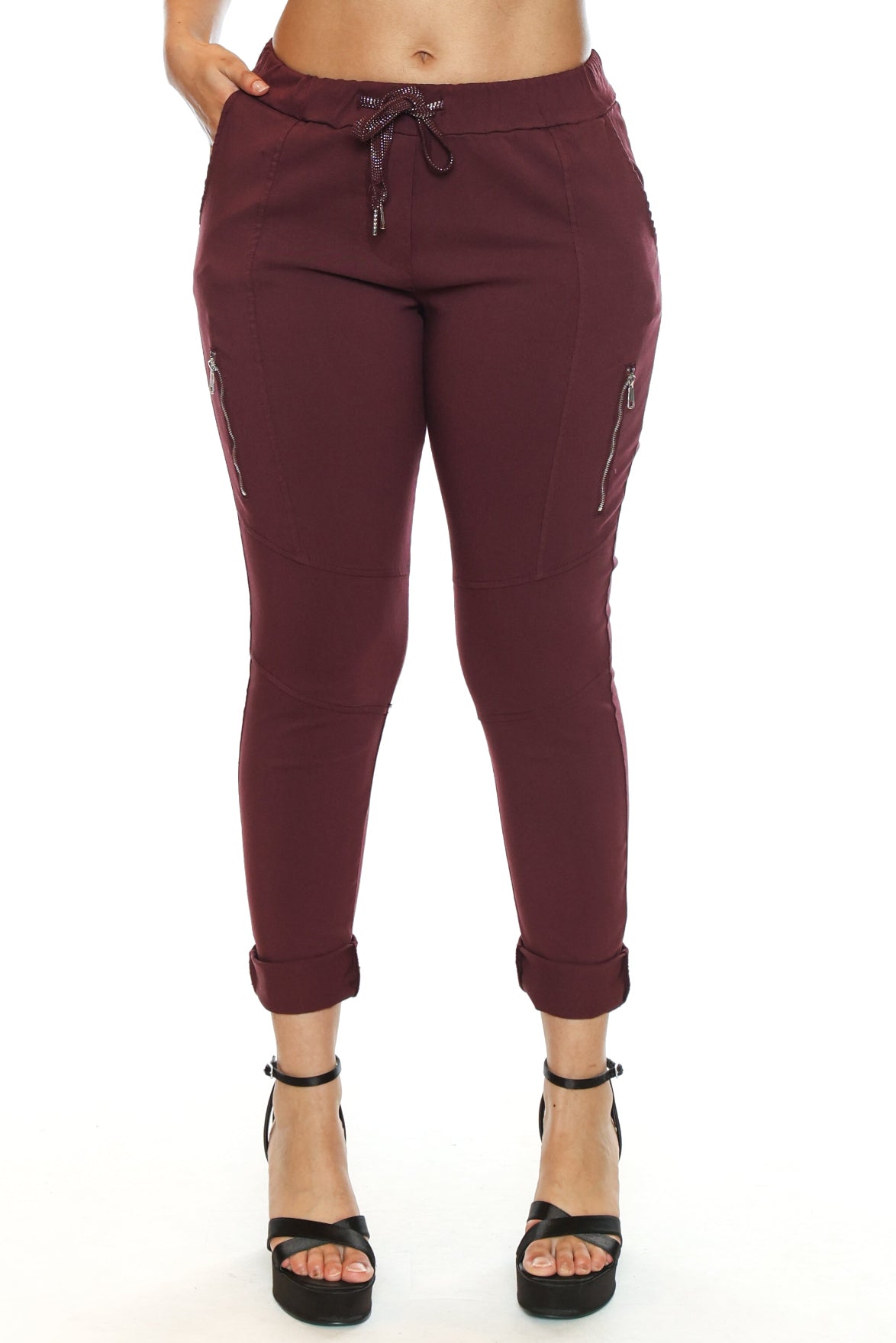 Zip Pocket Stretch Trouser