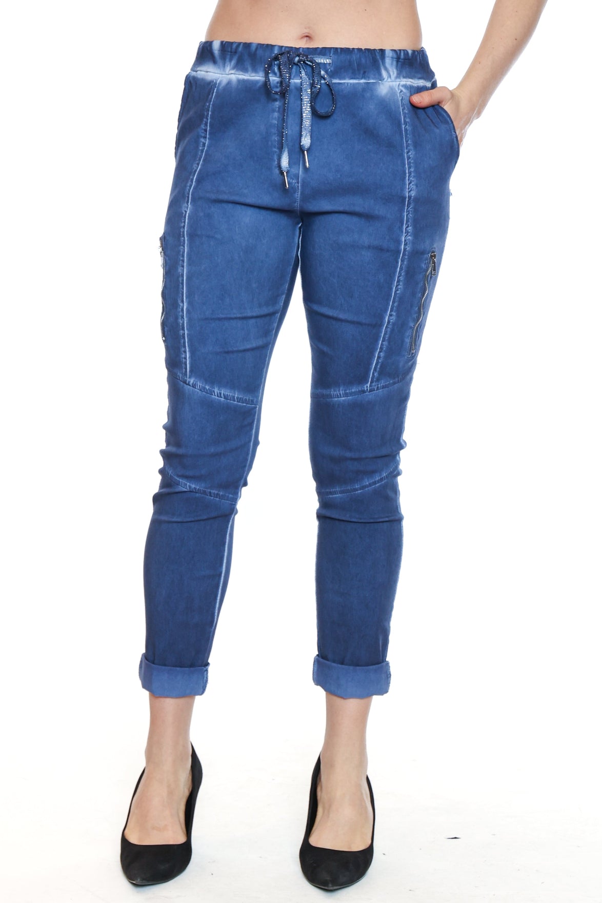 Zip Pocket Stretch Trouser