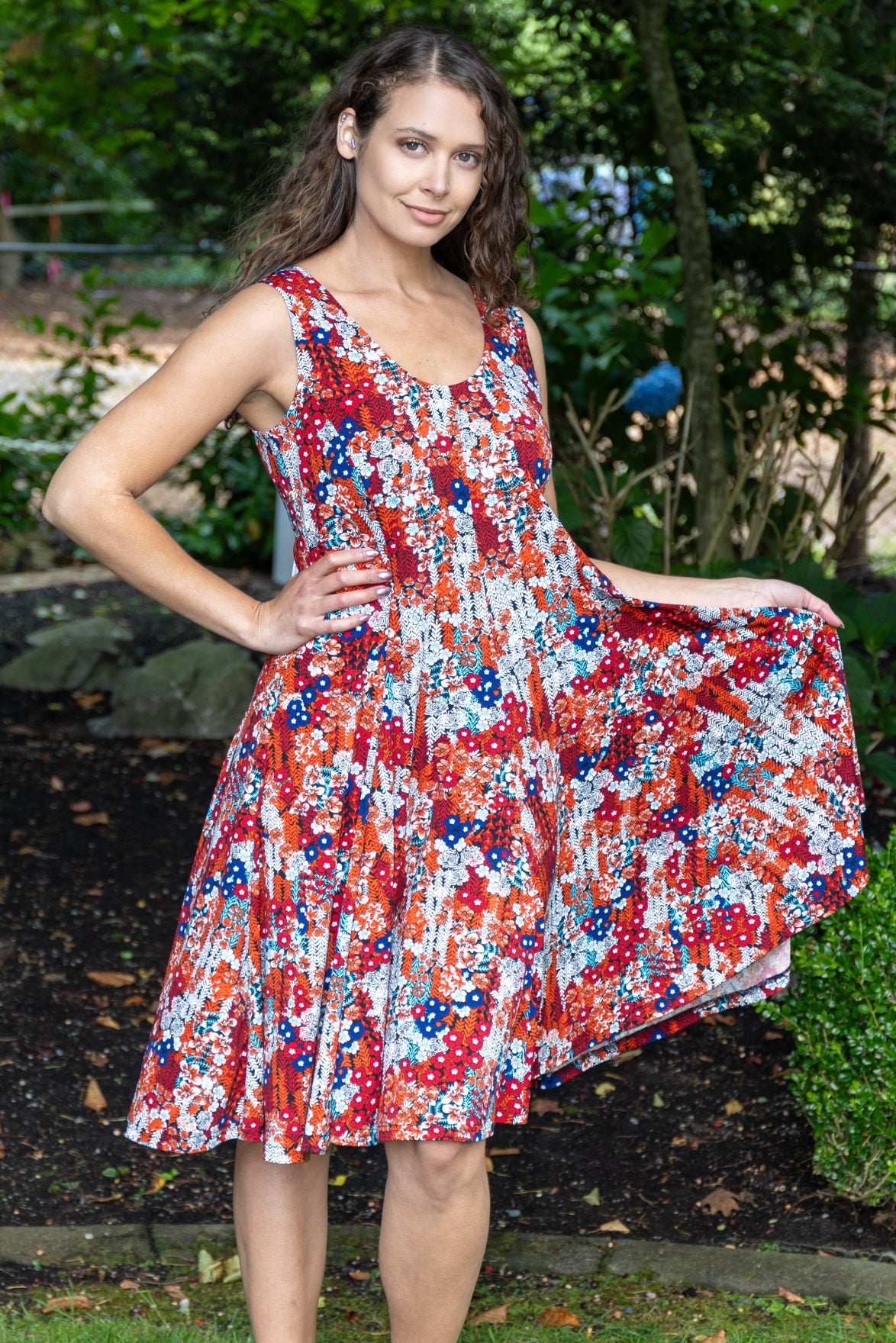 The Sophia Swirl Dress
