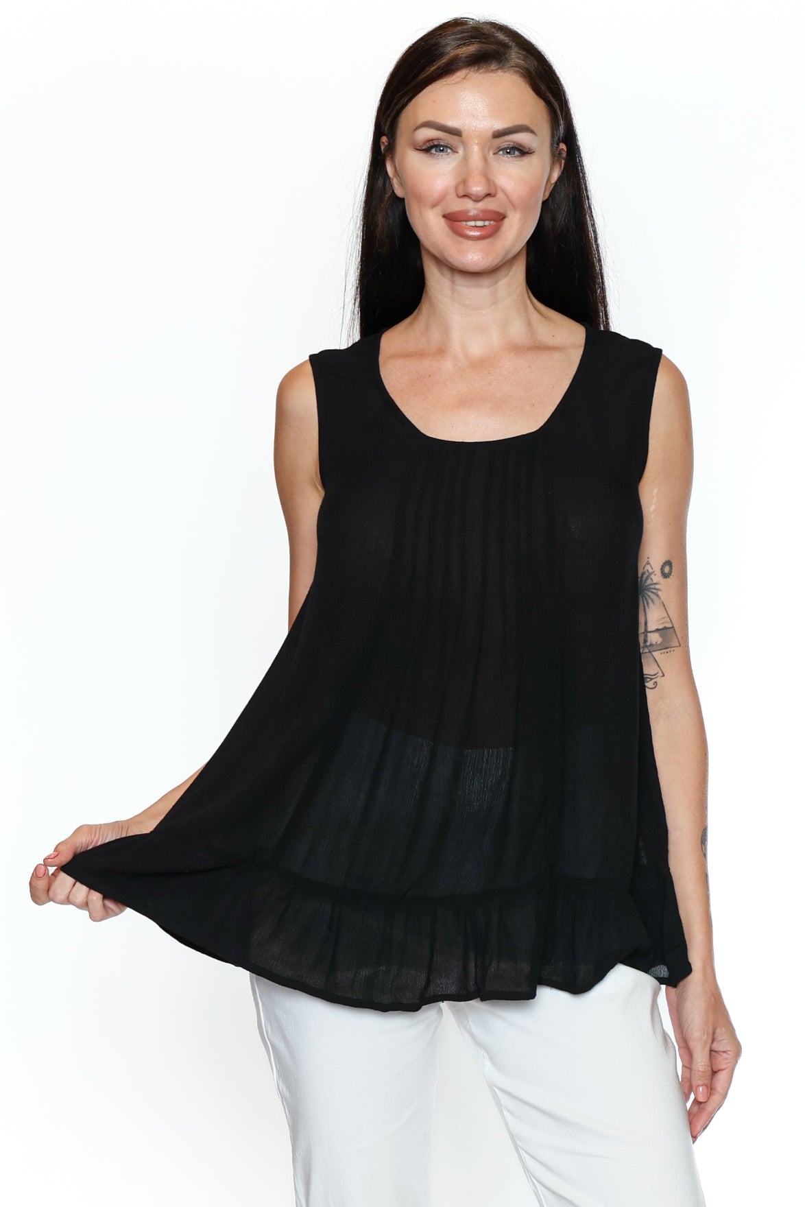 Flowy Sleeveless Layering Tank