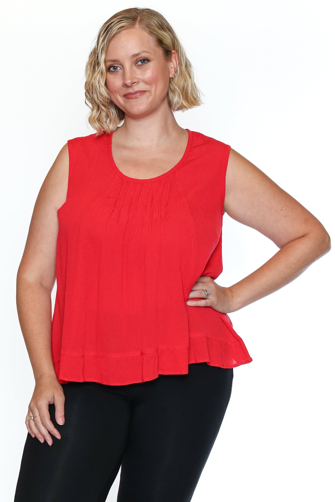 Flowy Sleeveless Layering Tank