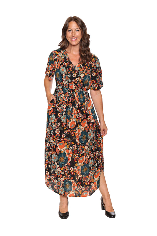 Lyric Print Dress