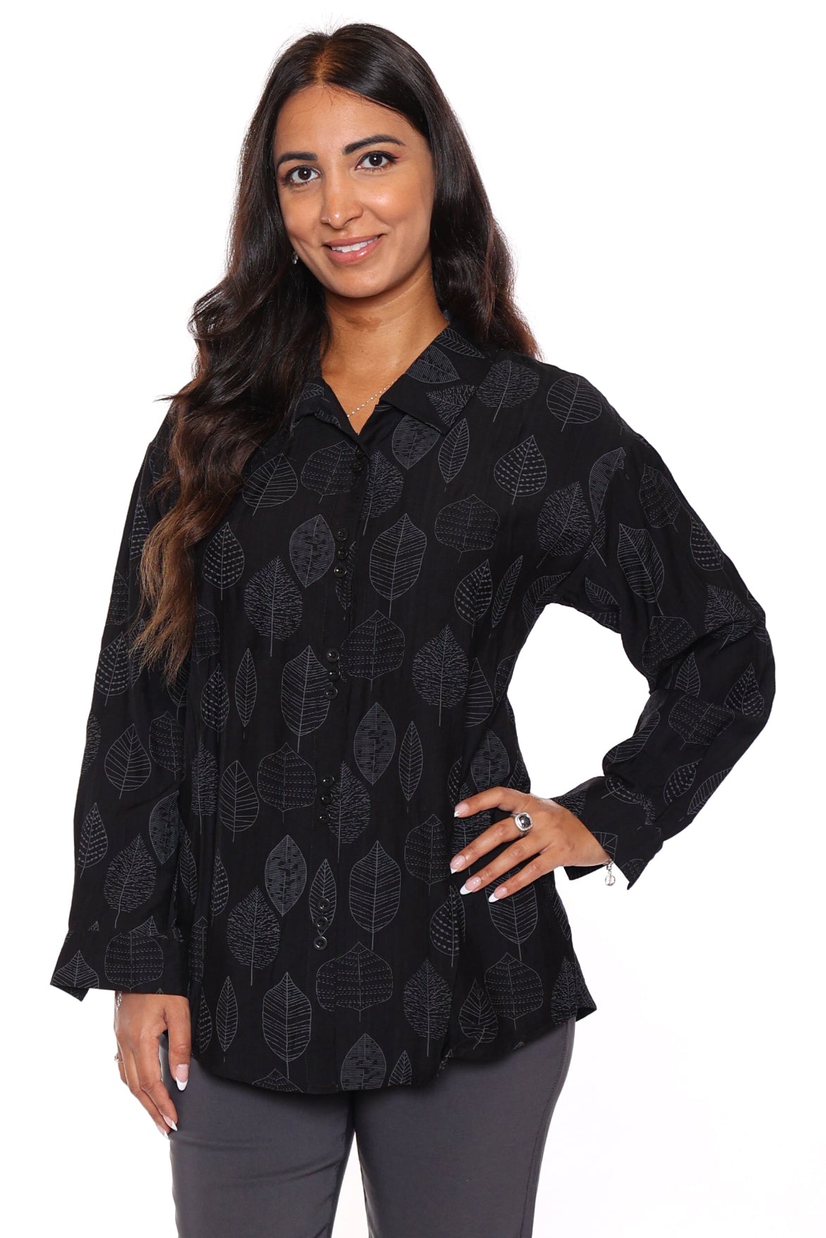 Calista Button-Up Shirt