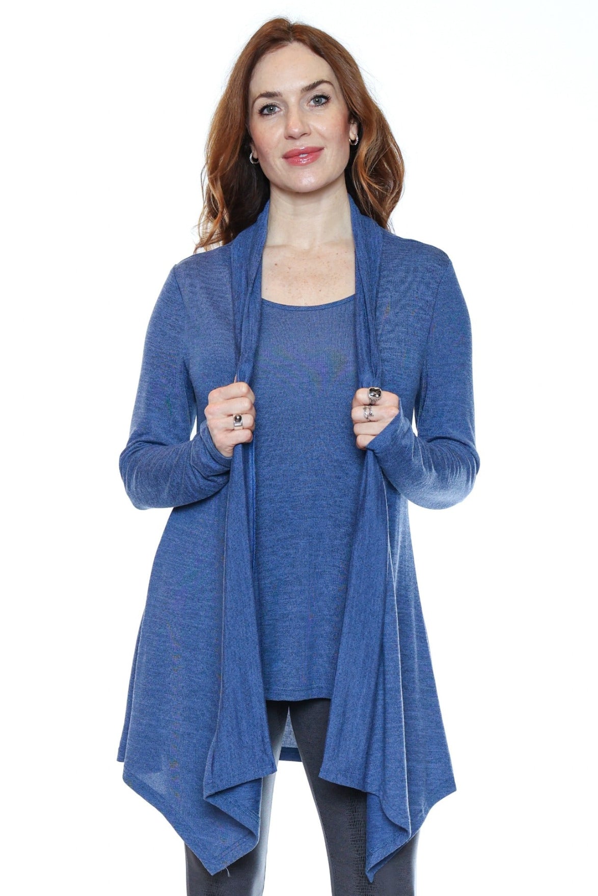 Soft Knit Open Front Cardigan
