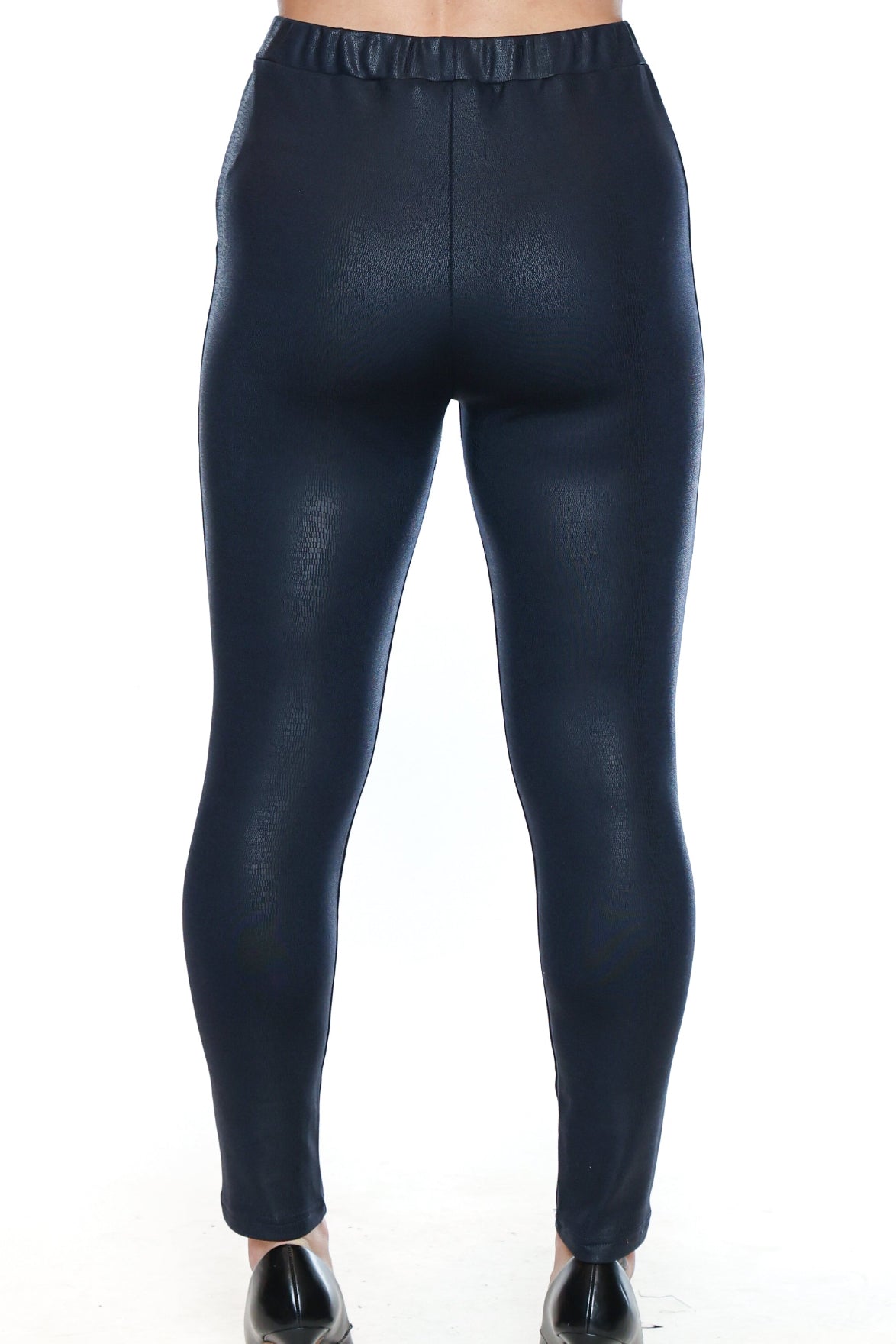 Faux Leather Pants with Fleece Lining