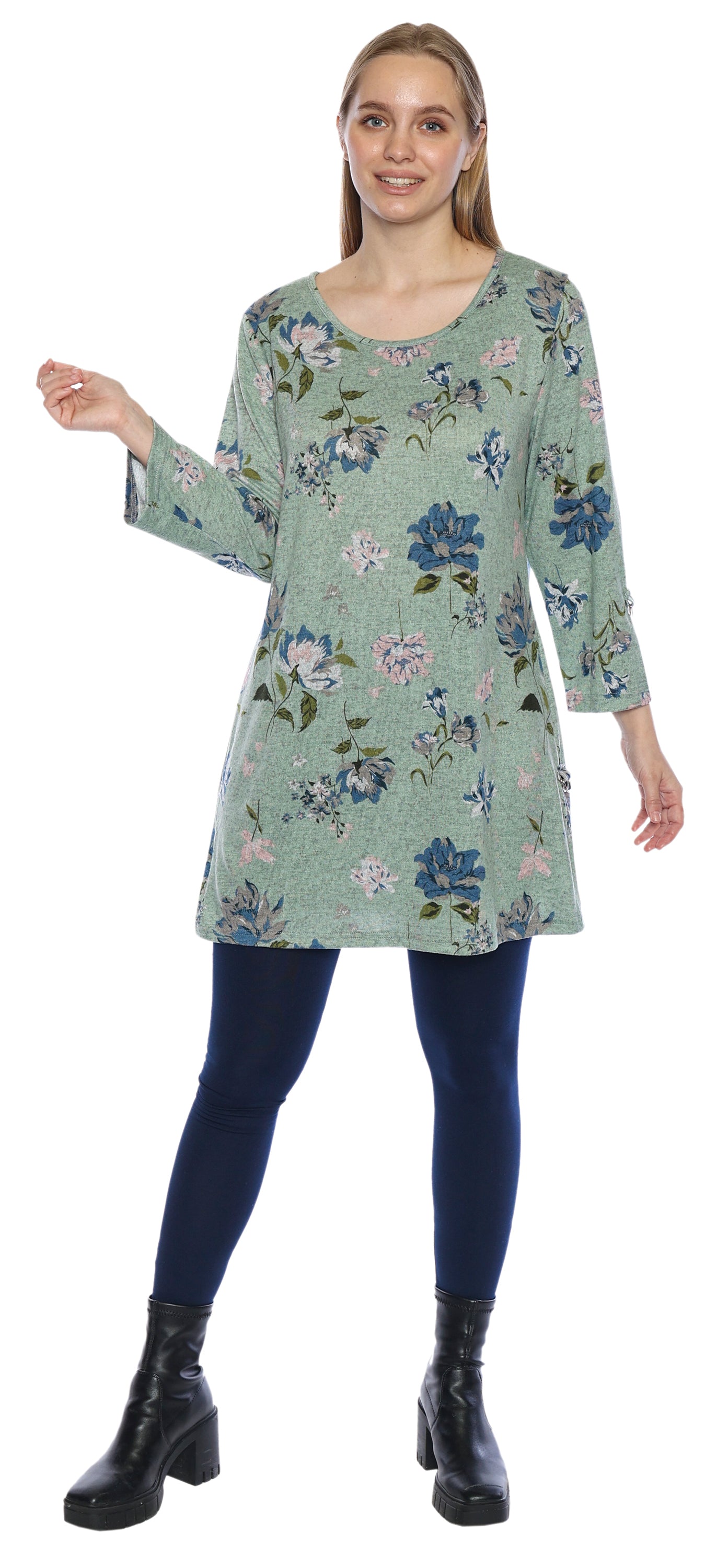 Lina Floral Tunic