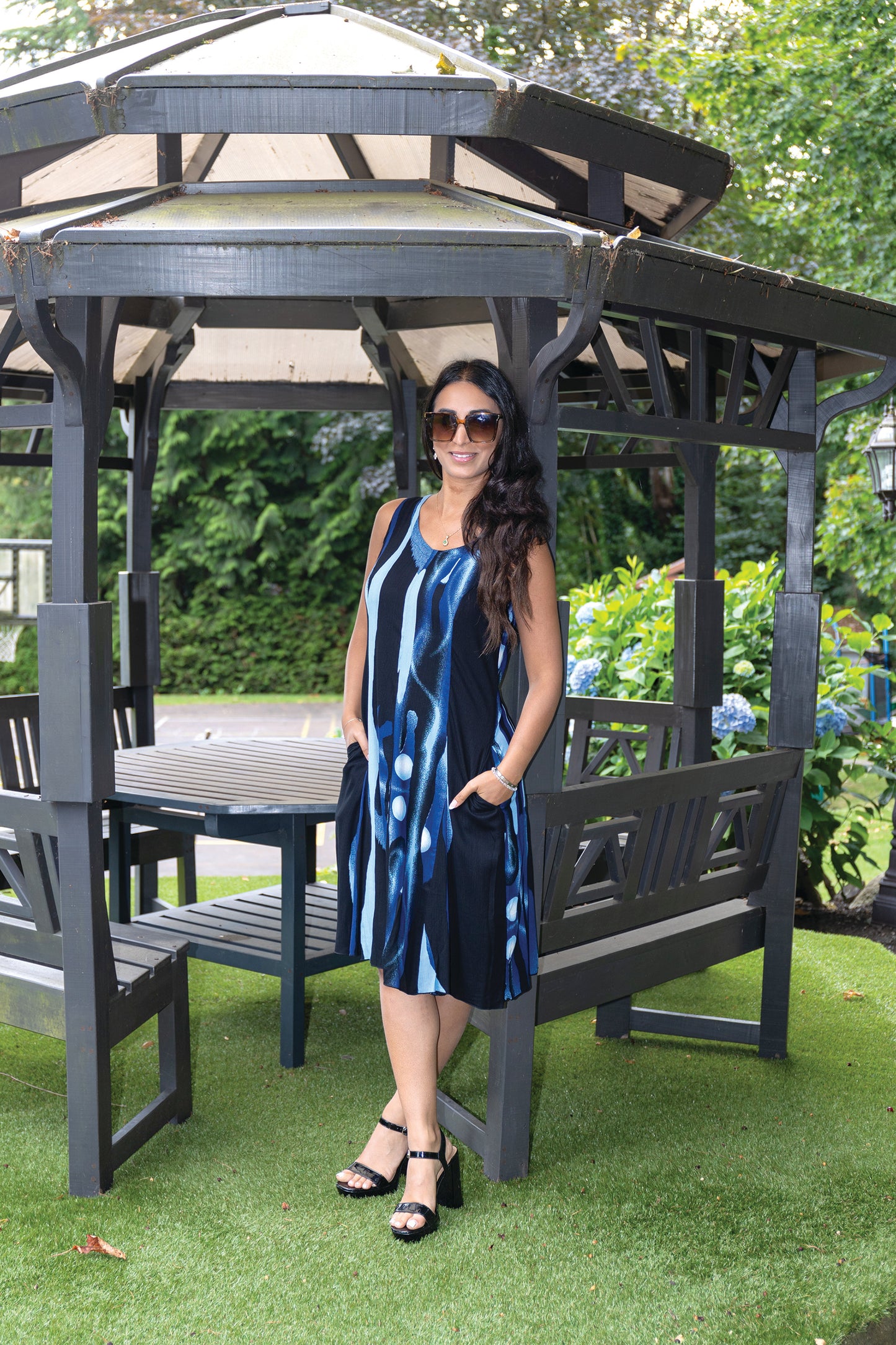 Whispering Shamrock Midi Dress